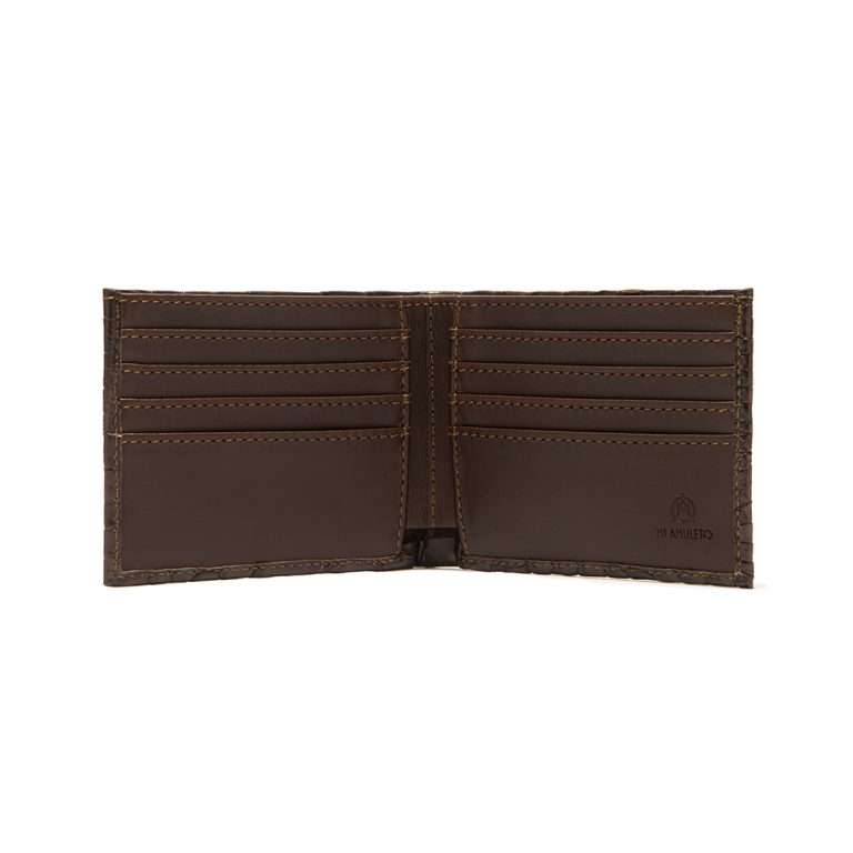 Cartera de Cocodrilo Original Color Mantequilla WD-1545 main image 0