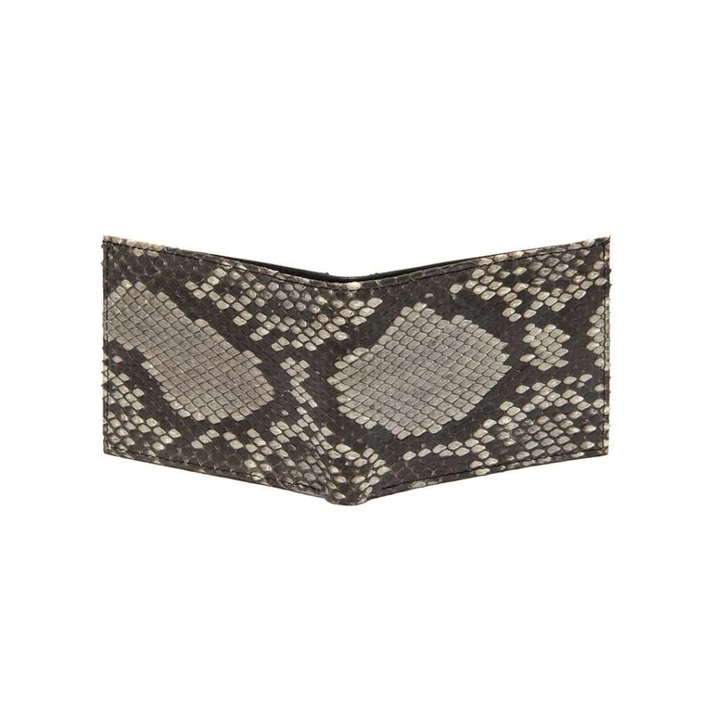 Cartera de Piton Original Color Negro WD-1563
