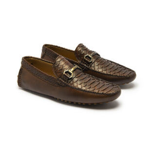 Mocasín Café Rojizo